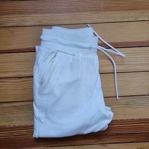 Alphalete Identity Pro Joggers, size Small, color Ivory